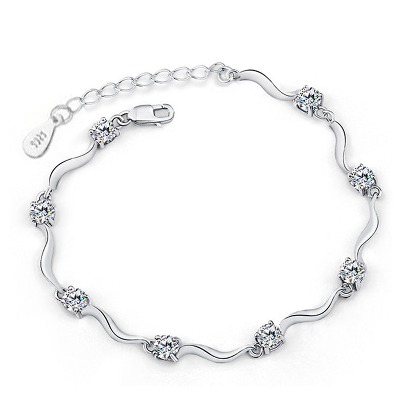 LUXURY STONE WORK ZIRCON BRACELET PERFECT GIFT FOR HER