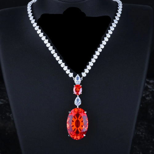 Diamond cut Luxury pendant box packed
