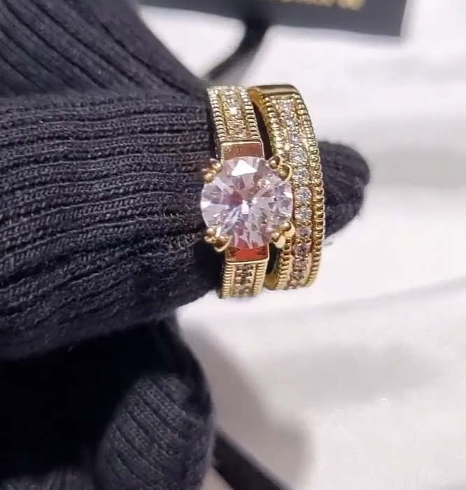 Lexception Signature KINZA HASHMI Ring set