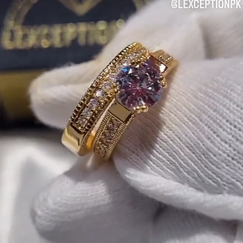 Lexception Signature KINZA HASHMI Ring set