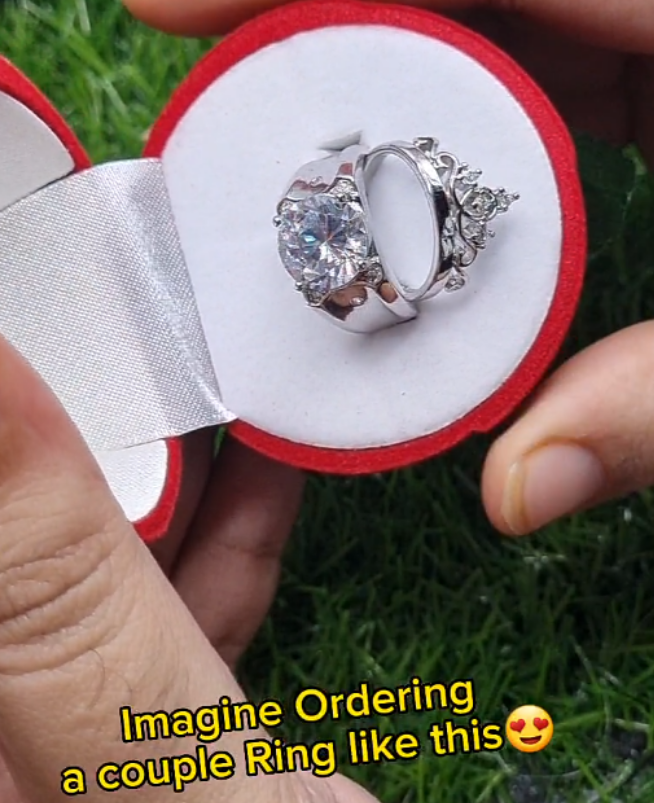 high quality platinum plated couple rings both rings adjustable!
