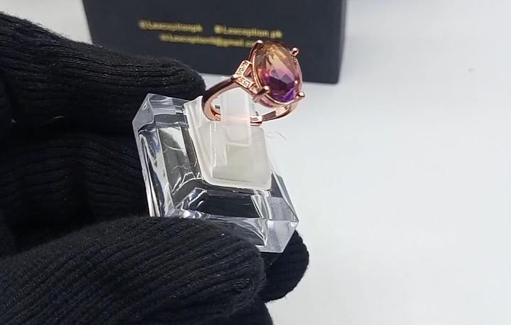 MULTI LOOK LUXURY ADJUSTABLE RING BOX PACKED