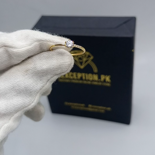 GOLD LOOK ORIGINAL 925 sterling silver (chaandi) ring!