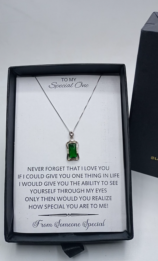Original 925 sterling silver (chaandi) pendant with chain