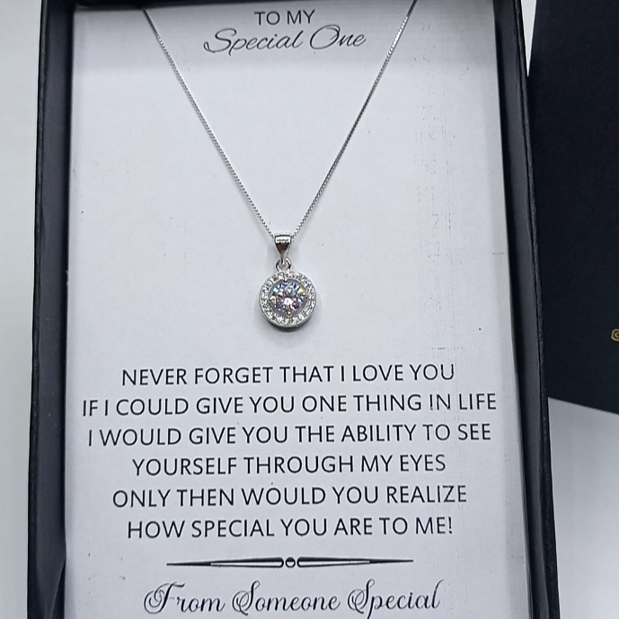 Original 925 sterling silver (chaandi) pendant necklace with chain!