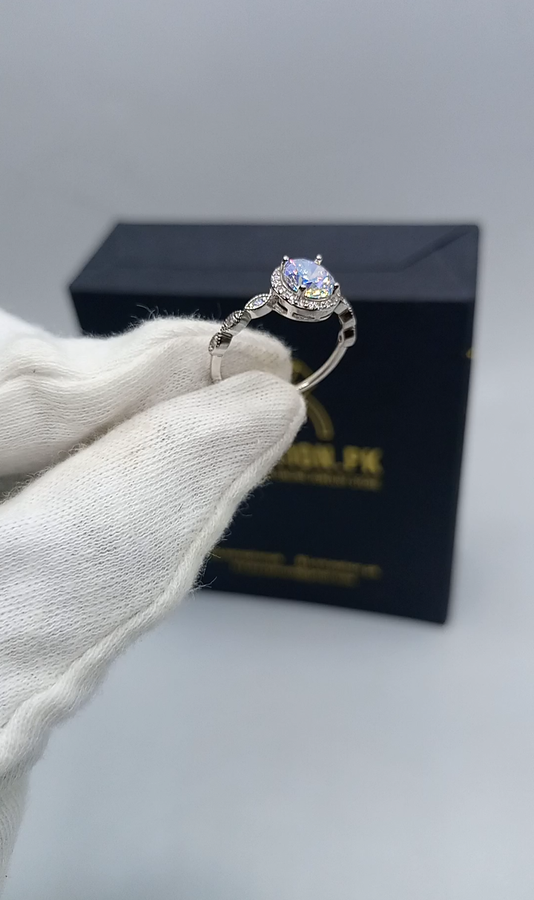 Multi shade Original 925 sterling silver (chaandi) ring!