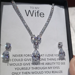 cosmic glow diamond impression luxury set with box