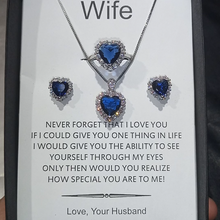 Titanic set pendant earrings and ring with box