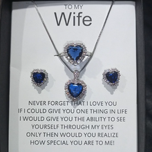 Titanic set pendant earrings and ring with box