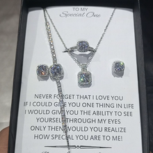 The square diamond impression luxury set