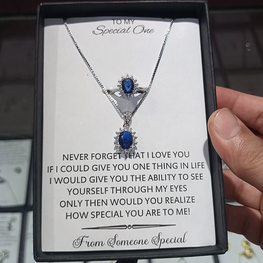 The lady diana pendant and ring set deal offer limited time!