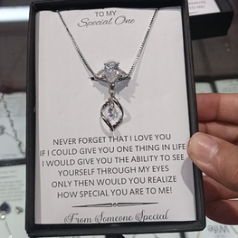 The clavicle pendant and ring set deal offer limited time!
