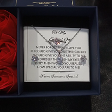 Diamond look luxury gift set complete