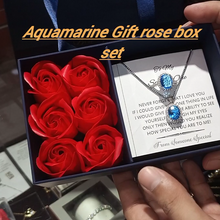 Rose box Aqua impression luxury gift set