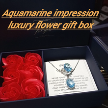 Rose box Aqua impression luxury gift set