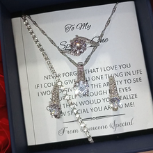 Rose box diamond cut luxury set