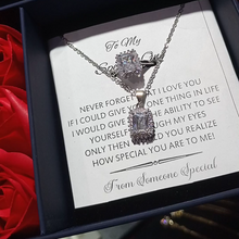 Rose box diamond cut luxury set