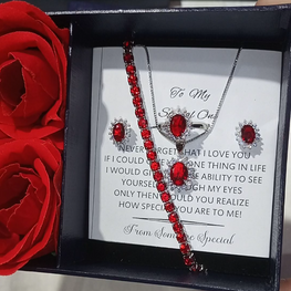 Rose box-ruby impression luxury set