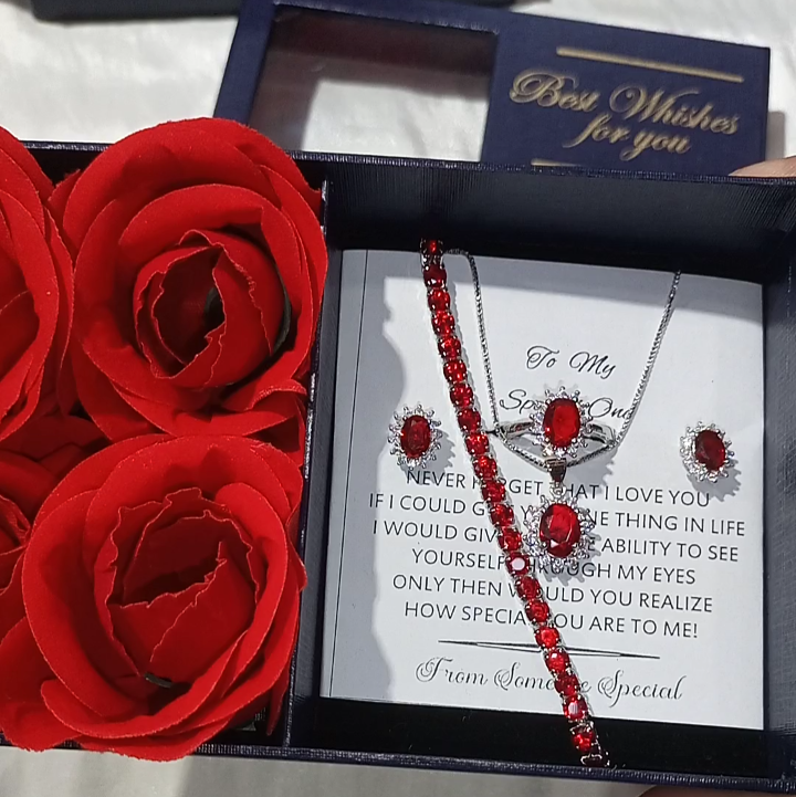 Rose box-ruby impression luxury set
