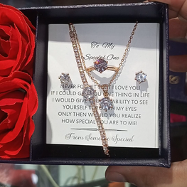 Rose box-gold impression luxury set