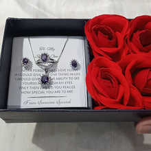 Rose box-purple diana luxury set