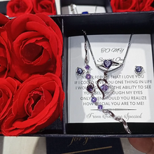 Rose box-heart impression luxury set