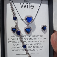 Titanic set pendant earrings and ring with box