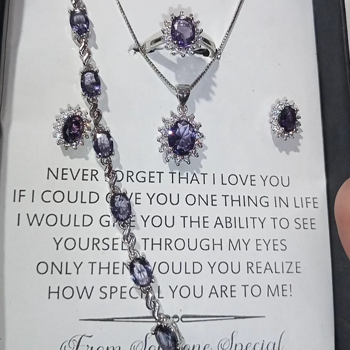 Purple Diana set exclusive edition complete gift set