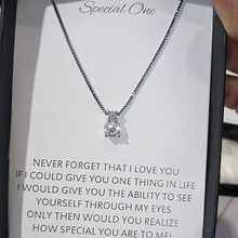 Diamond impression exclusive pendant with box