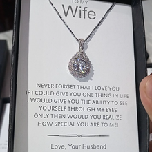 Diamond impression luxury gift pendant