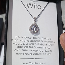 Diamond impression luxury gift pendant