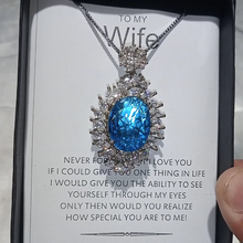 Aquamarine bliss unique gift