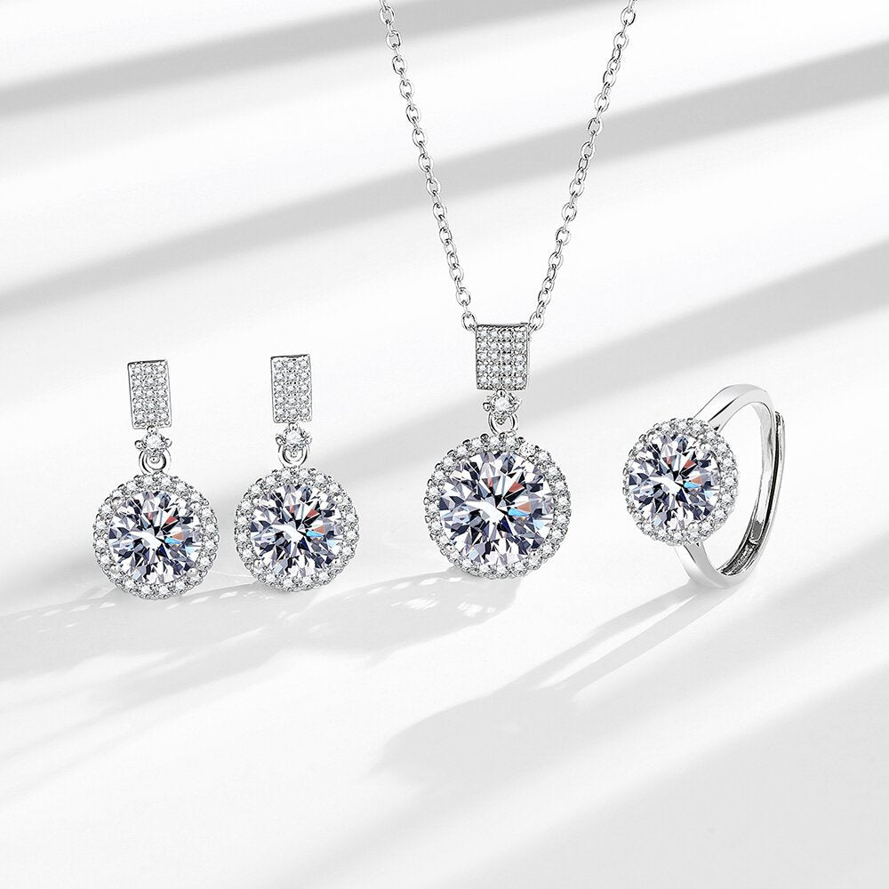 Rose box Sparkling stones set