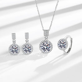 Rose box Sparkling stones set