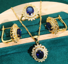 The Sapphire gold dream exclusive set