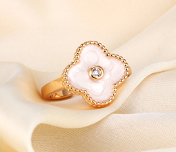 Branded Luxury wear high quality zircon ring adjustable