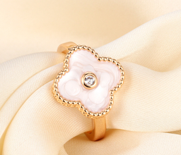 Branded Luxury wear high quality zircon ring adjustable