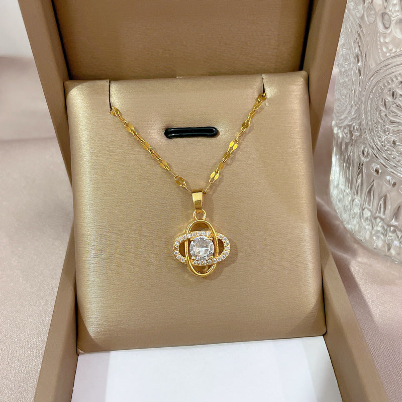DIAMOND CUT LUXURY QUALITY GIFT PENDANT BOX PACKED
