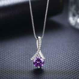 DIAMOND CUT LUXURY QUALITY GIFT PENDANT BOX PACKED