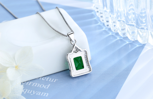 Original 925 sterling silver (chaandi) pendant necklace with chain!