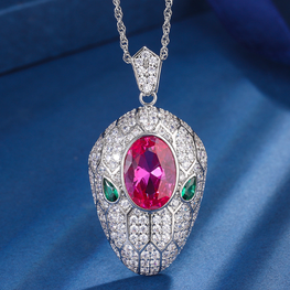 branded Luxury quality exclusive necklace free box packaging