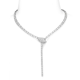 Brand Look Diamond cut Luxury necklace fully studded box packed