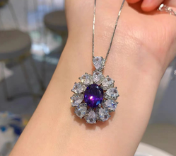 ROSE BOX-AMETHYST LOOK EXCLUSIVE AND LUXURY SET