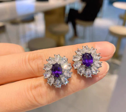 ROSE BOX-AMETHYST LOOK EXCLUSIVE AND LUXURY SET