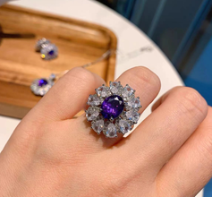 ROSE BOX-AMETHYST LOOK EXCLUSIVE AND LUXURY SET