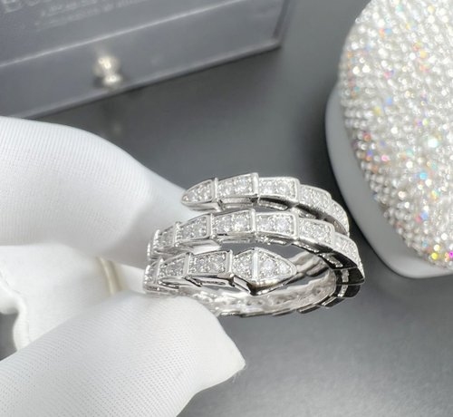 Branded Luxury wear high quality zircon ring adjustable