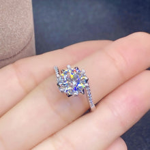 Non-tarnish- Diamond impression luxury ring