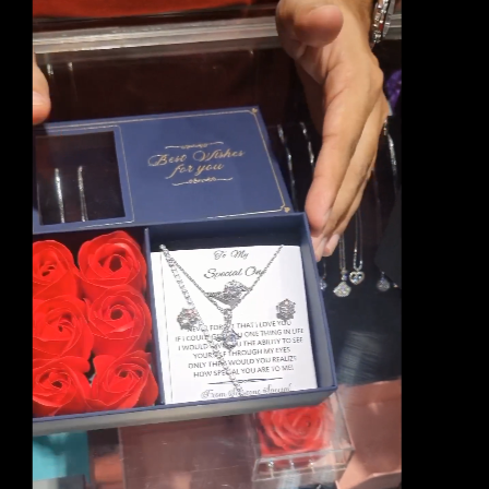 Rose box-The diamond dreams luxury set