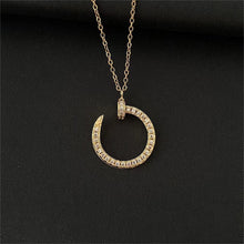 cartier gold latest edition pendant ring chain