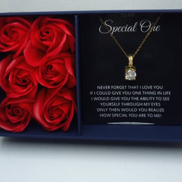 Rose box-Eternal Glance™ – Love Through My Eyes Pendant